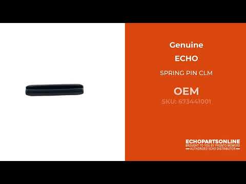 673441001 - SPRING PIN CLM - ECHO Genuine OEM Part 673441001 - SPRING PIN CLM - ECHO Genuine OEM Part