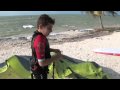 Anthar 9 years kiteboarding kid