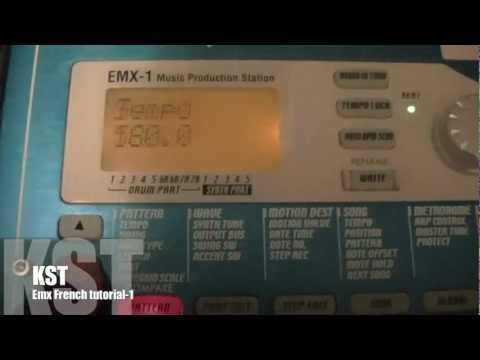 Kst Electribe Emx French Tutorial - 1