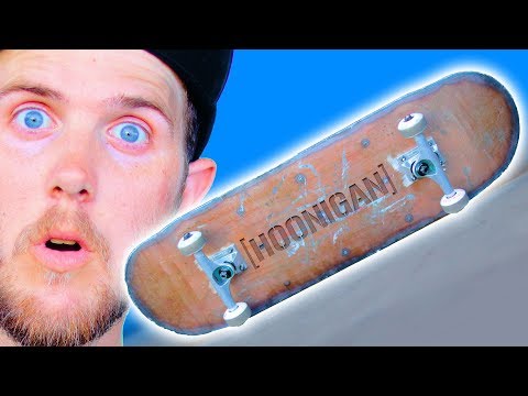 PLASMA CUT STEEL HOONIGAN SKATEBOARD | YOU MAKE IT WE SKATE IT EP. 259