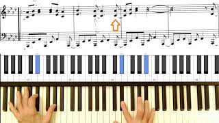 linus and lucy 🎹 Jazz Piano Tutorial ❤ Charlie Brown TV  Theme