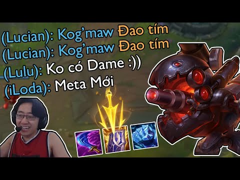 (LMHT) ĐỒNG ĐỘI NGHI NGỜ SỨC MẠNH CỦA KOG'MAW TANK VÀ CÁI KẾT SÁT THƯƠNG NHIỀU NHẤT TEAM! | iLoda