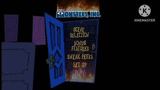 Monsters Inc. Dvd Menu Walkthrough 2001 Lost Moviedvd Variant