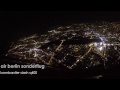 Nachtflug über Berlin: 1000 Meter über der Stadt (Bombardier Dash Q400)