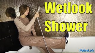 Wetlook Shower Girl | Wetlook Corduroy Suit | Wetlook Wide Pants