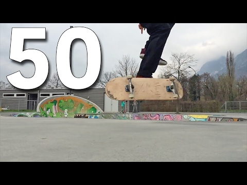 50 Insane Flatground Tricks - Jonny Giger