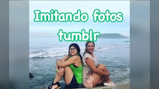 Imitando Fotos Tumblr En La Playa