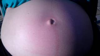 Sawyer In Cies Belly April.2014