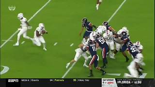 Noah Taylor, OLB vs Miami (2019)
