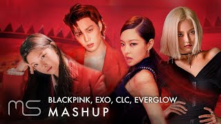 BLACKPINK/EXO/CLC/EVERGLOW – Kill This Love/Love Shot/Me(美)/Bon Bon Chocolat (ft