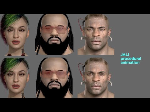 JALI Driven Expressive Facial Animation &amp; Multilingual Speech in CYBERPUNK 2077 with CDPR