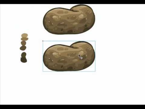 Как нарисовать картошку ребенком Как нарисовать картошку ребенком