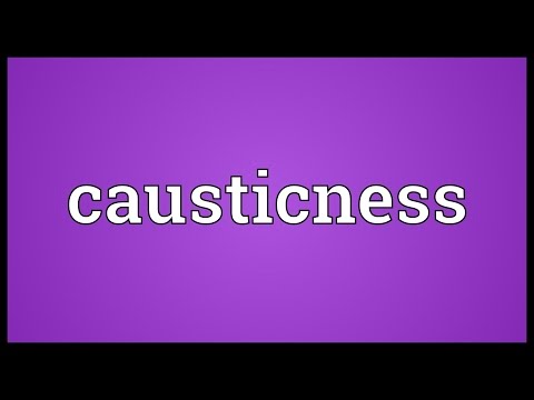 Header of causticness