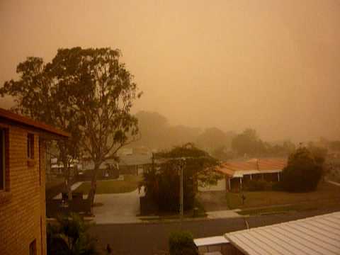 surfers paradise gold coast queensland australia. Dust Storm Gold Coast