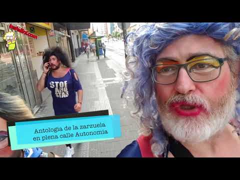 EL DIARIO DE NAGORE GORE: Antologia de la Zarzuela en plena calle Autonomia