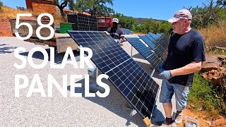 Installing Solar Panels And A Tough Goodbye