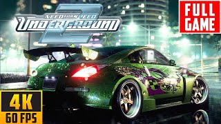 Need for Speed: Underground 2 (2004) -  Walkthrough Game - No Commentary (4K 60F