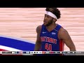 Detroit Pistons | Saddiq Bey records 7th career double-double in Pistons overtime win