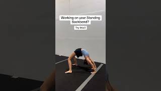 Working On Your Standing Backbend? Try This