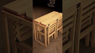 Diy Design Project Of Folding Dinning Wooden Table For 4 People And Chairs