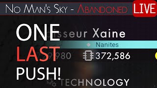 Reaching Our Nanite Goal In Abandoned Mode Expedition - No Mans Sky Voyagers Update