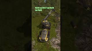 Fs15 Vs Fs17 Vs Fs19 Vs Fs22 Forestry