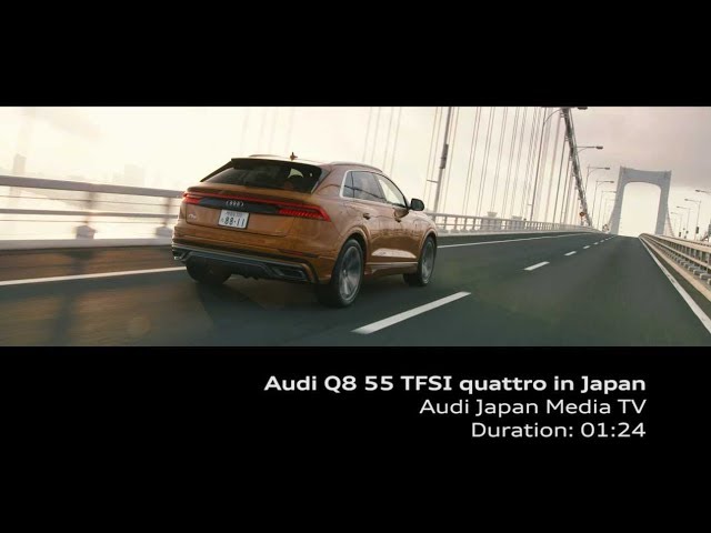 Audi Q8 55 TFSI quattro in Japan