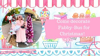 Come Decorate Fabby-Bus For Christmas!!