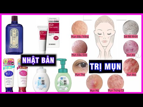 Cách trị mụn thâm mụn Nhật Bản | Toner Meishoku + Kem Shiseido Pimplit