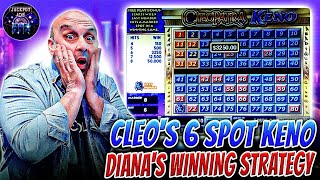 Unveiling Cleo's 8 Spot Keno Diana's Winning Strategy