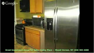 Great Investment Buy Houses Now Cooley Pl Mt Vernon NY Cash Buyer