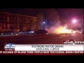 Baltimore Riot 2015 Stolen Car set on fire