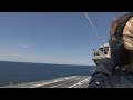 Imagen del vídeo X47B First Touch And Go Landing on USS George HW Bush