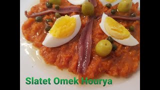 Enslada De Zanahoria Slatet Omek Hourya Receta Tunecina