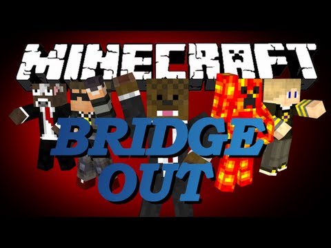 Minecraft Bridge Out Battle (BOB) Minigame w/ SkyDoesMinecraft, TBNRFrags, GoldSolace and Brayden #3 Minecraft Bridge Out Battle (BOB) Minigame w/ SkyDoesMinecraft, TBNRFrags, GoldSolace and Brayden #3