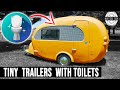 9 Camping Trailers that Remain Compact but Still Fit Bathrooms with Toilets