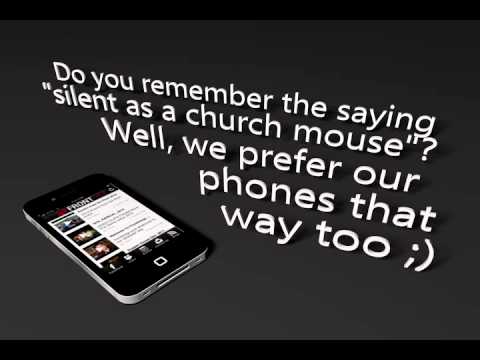please silence your cell phones