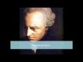 Teoria segun Kant y los 5 sentidos