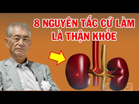 Bác Sĩ Mách 8 Nguyên Tắc Vàng Hồi Sinh Lại 2 Quả Thận HÀNG TRIỆU NGƯỜI Làm Theo