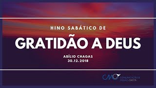Hino sabático de gratidão a Deus