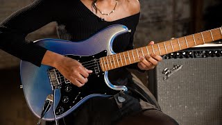Fender 70th Anniversary American Ultra Stratocaster Amethyst | Demo and Overview with Taylor Gamble