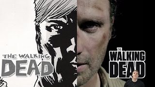 The Walking Dead Differences - TV Series vs Comic Book Series Special!