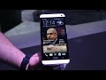HTC One user interface demo
