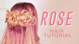 Braided Rose Hair Tutorial Ipsy Mane Event