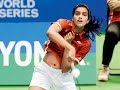 PV SINDHU opps moment when she playing badminton