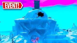 *NEW* STAGE 2 OF POLAR PEAKS CRACKING! (Fortnite Battle Royale)