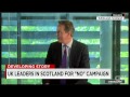 UK leaders urging Scotland to vote 'no'