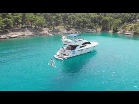 Holiday in Croatia at a Fairline Phantom 50 FT