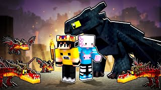 Ejderha Bahçesi̇ Yaptik Minecraft Ejderhacraft Fi̇nal
