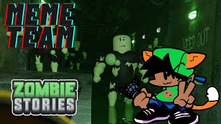 Farafox Playing Roblox Zombie Stories Meme Team